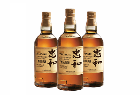 12&deg;忠和干型房县黄酒 750ml